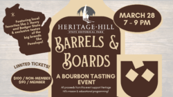 Barrels and Boards: A Bourbon Tasting Event @ Heritage Hill State Historical Park | Green Bay | Wisconsin | United States