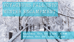 Voyageurs Fall Into Winter Encampment @ Heritage Hill State Historical Park