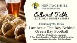 Cultural Table Lecture Series: Lambeau, The Boy Behind Green Bay Football