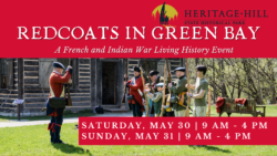 Redcoats in Green Bay Spring Encampment