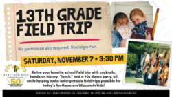 13th Grade Field Trip @ Heritage Hill State Historical Park